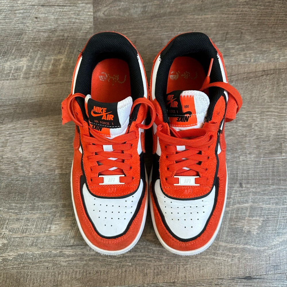 COPY - Wmns Air Force 1 Shadow ‘Cracked Leather - Rush Orange’